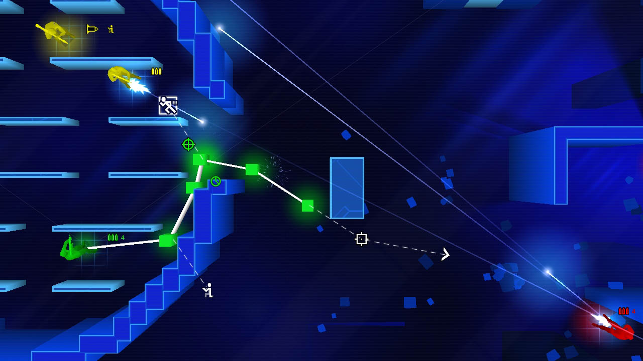 *The now iconic blue theme from the original Frozen Synapse. Also a switch to a 3D look rather than top down 2D.*