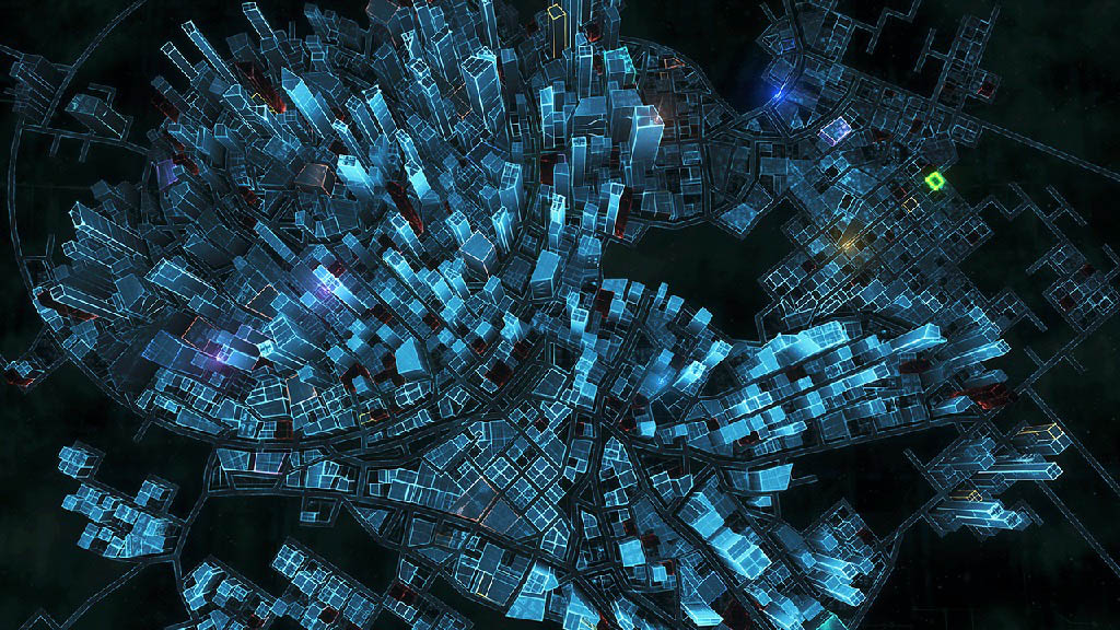 *An early implementation of Markov Geist with rudinmentary faction building tinting.*